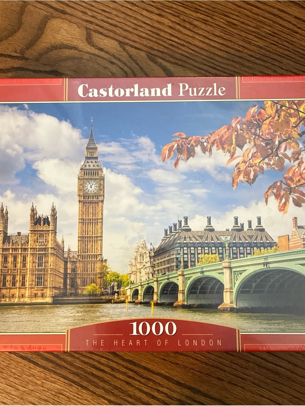 Castorland Jigsaw Puzzle The Heart of London England 1000 Pieces NEW Sealed Box